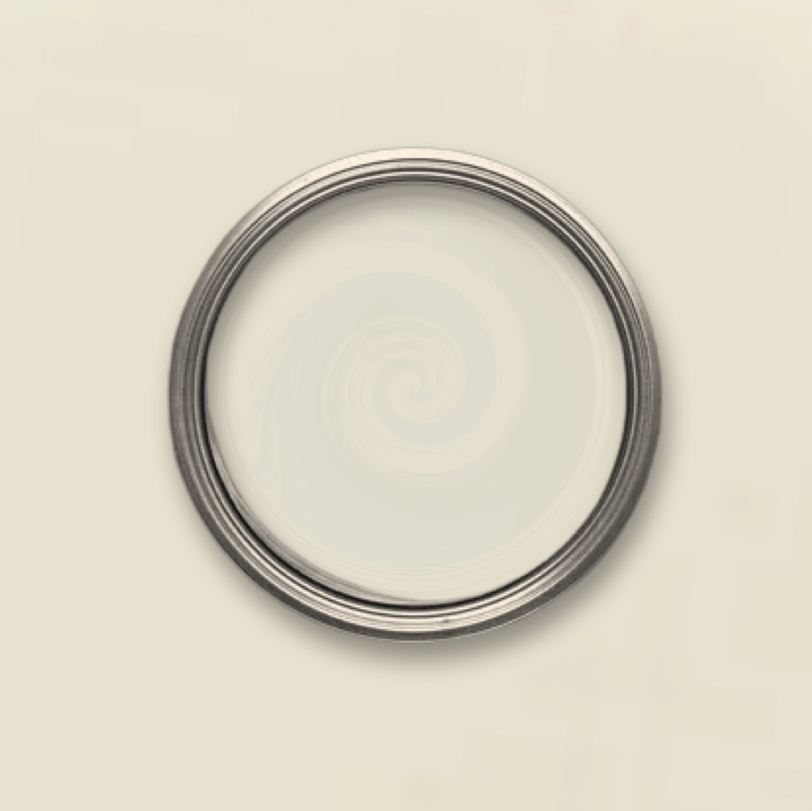 Wise Owl Chalk Synthesis Paint — Ivory — official swatch