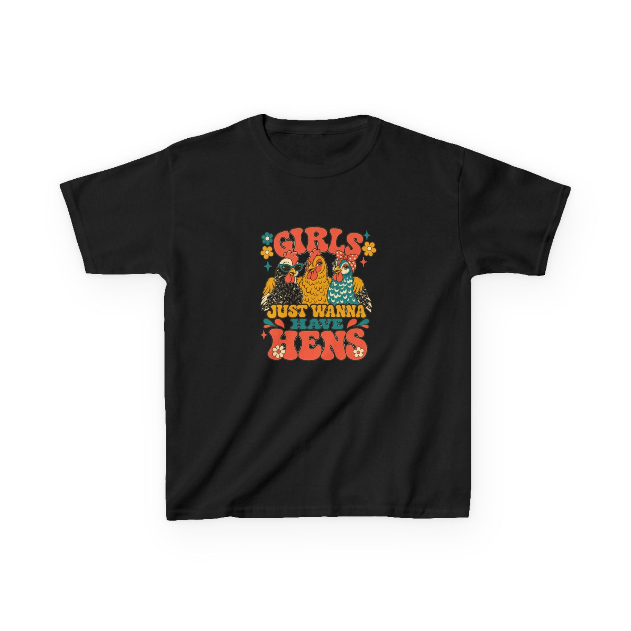 Girls Just Wanna Have Hens Kids Tee