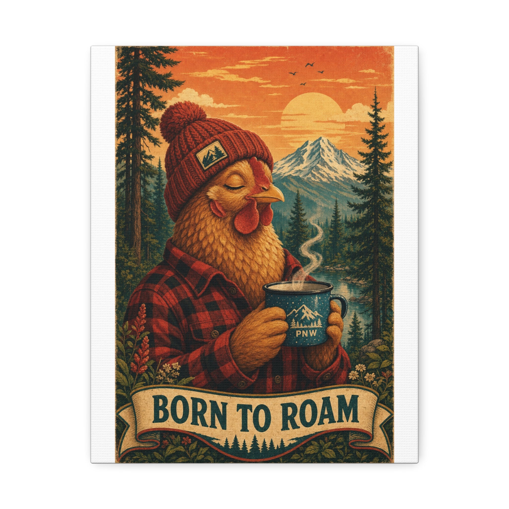 Born to Roam Canvas