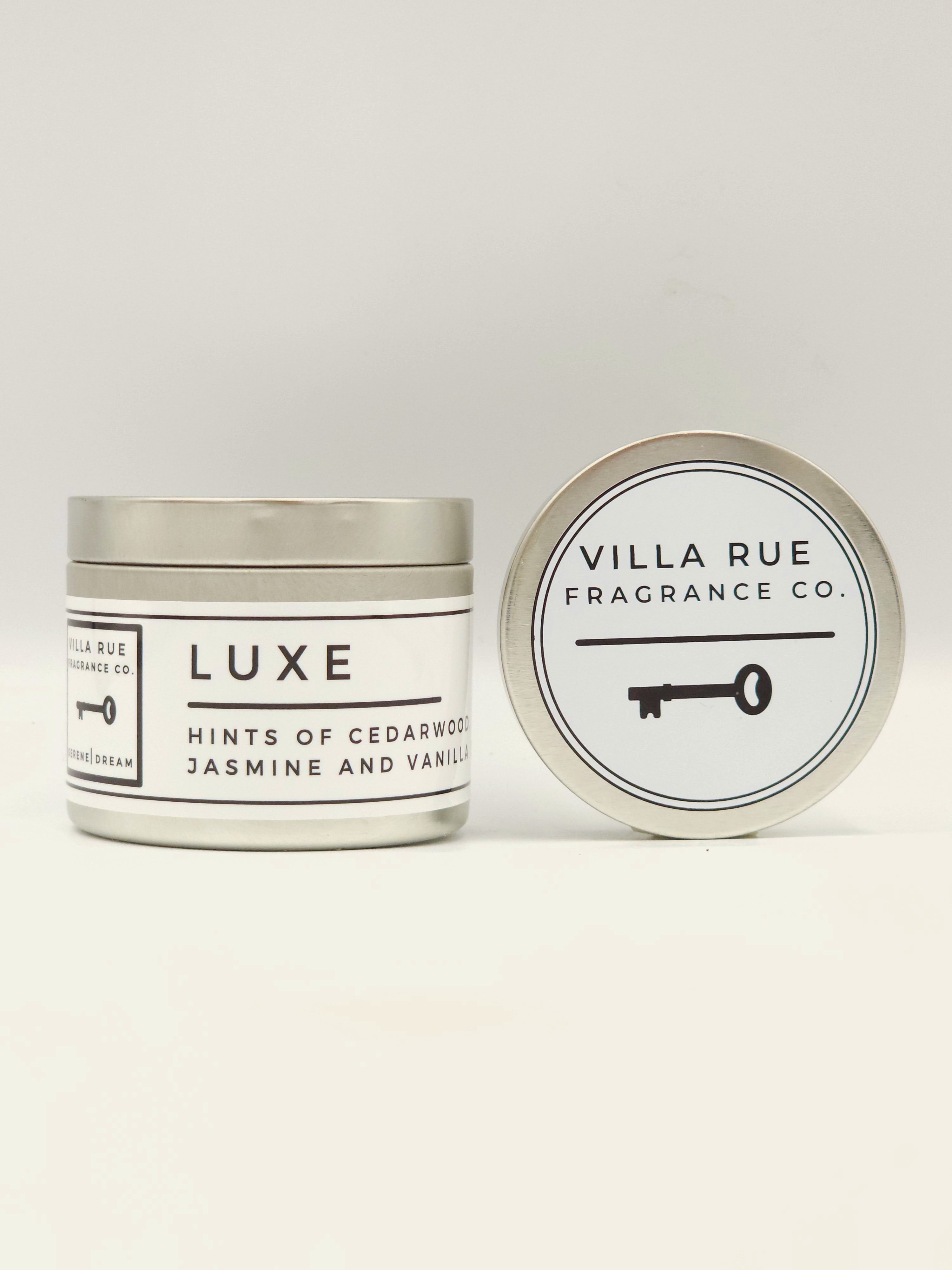Villa Rue Luxe soy candle — 4oz Tin