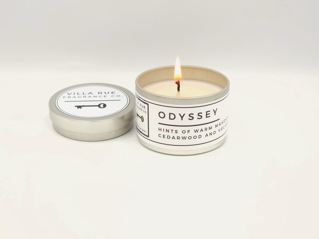 Villa Rue Odyssey soy candle — 4oz Tin