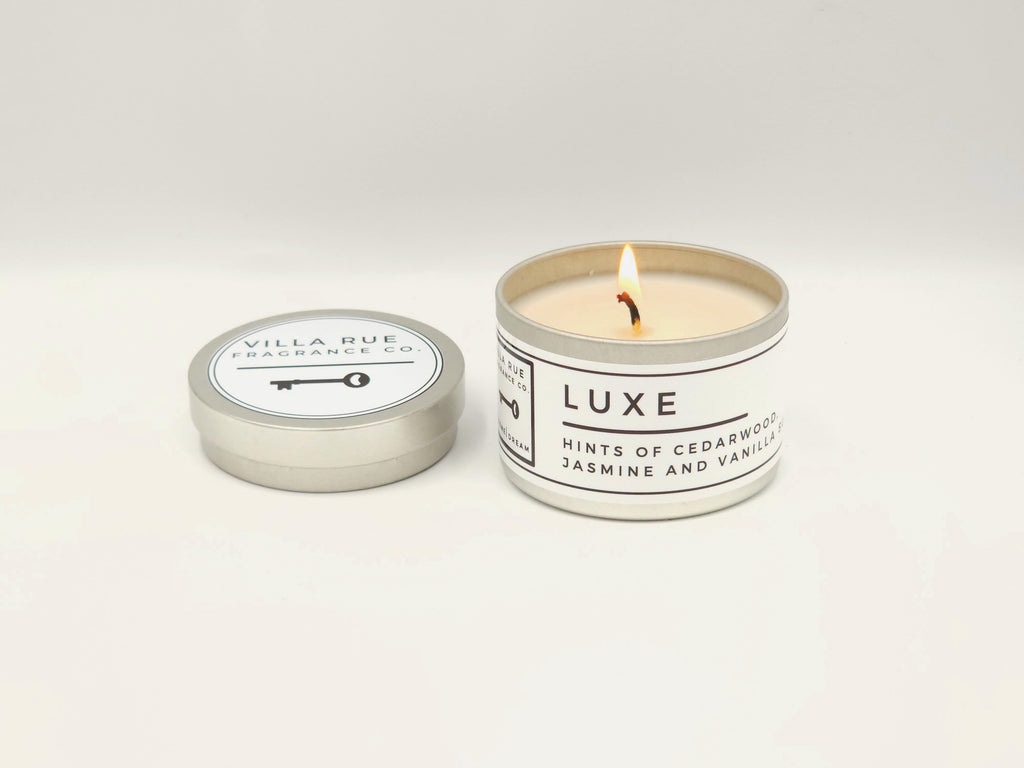 Villa Rue Luxe soy candle — 4oz Tin