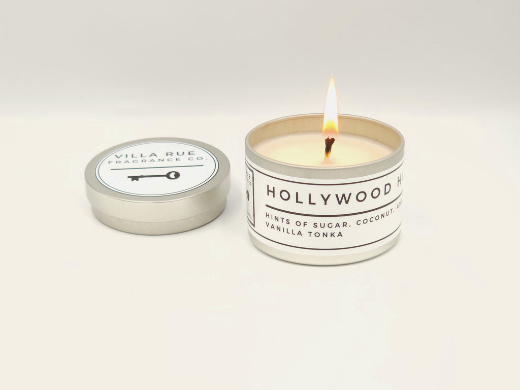 Villa Rue Hollywood Hills soy candle — 4oz Tin