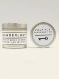 Villa Rue Wanderlust soy candle — 2oz Tin