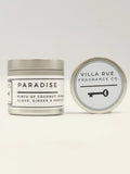 Villa Rue Paradise soy candle — 2oz Tin