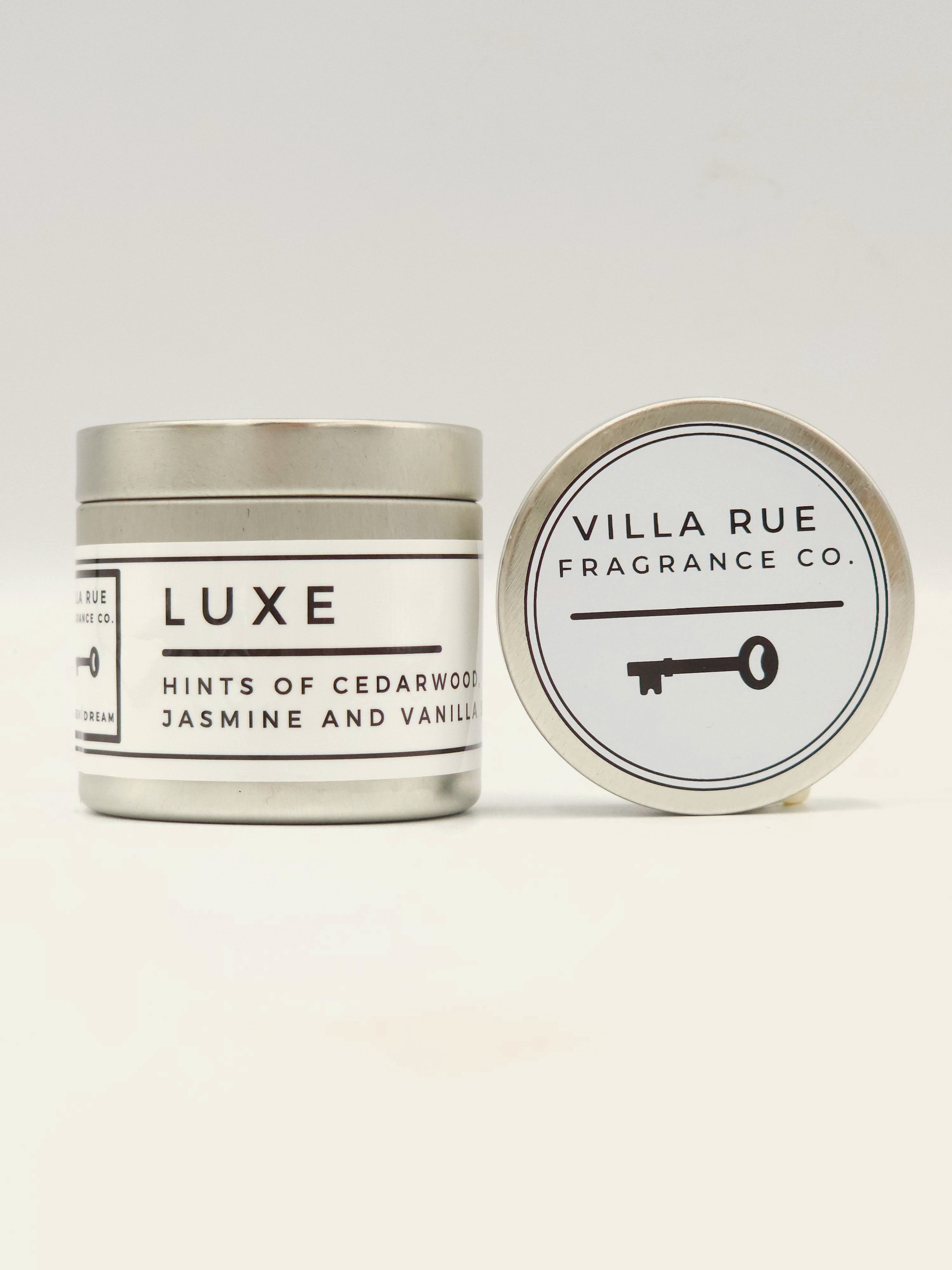 Villa Rue Luxe soy candle — 2oz Tin