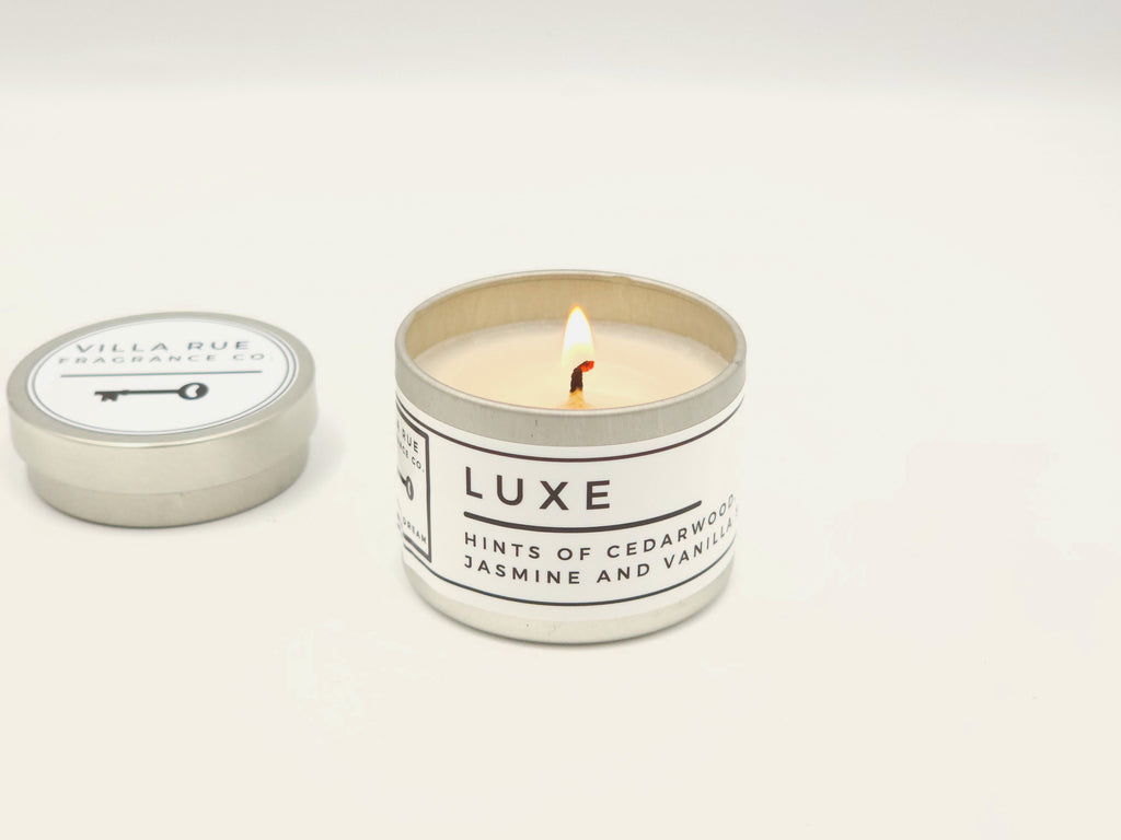 Villa Rue Luxe soy candle — 2oz Tin
