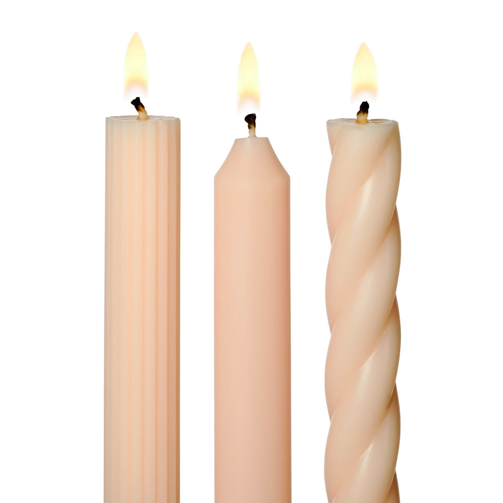 Coconut Milk Mango Scented Taper Candles