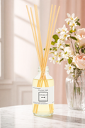 Villa Rue Ophelia reed diffuser — themed scene