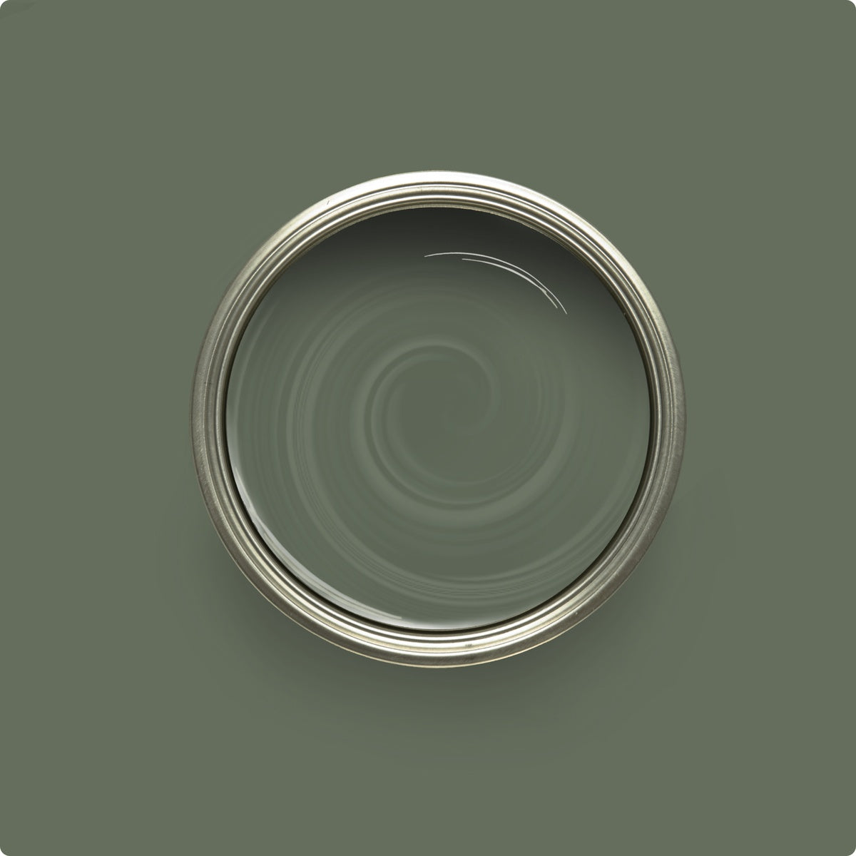 Wise Owl Chalk Synthesis Paint — Shade Green — official swatch