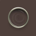 Wise Owl Chalk Synthesis Paint — Chocolate — official swatch