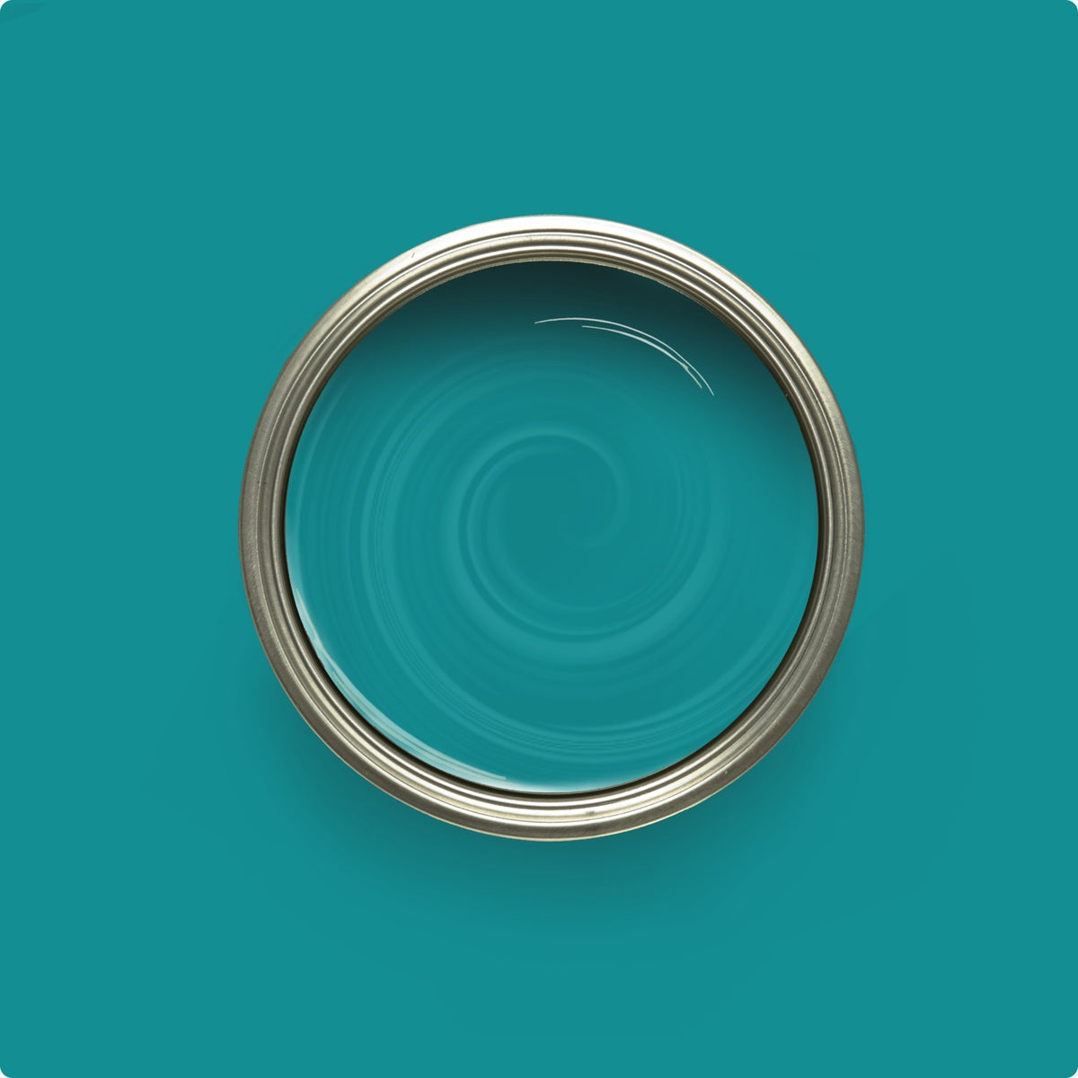 Wise Owl Chalk Synthesis Paint — Deep Turquoise — official swatch