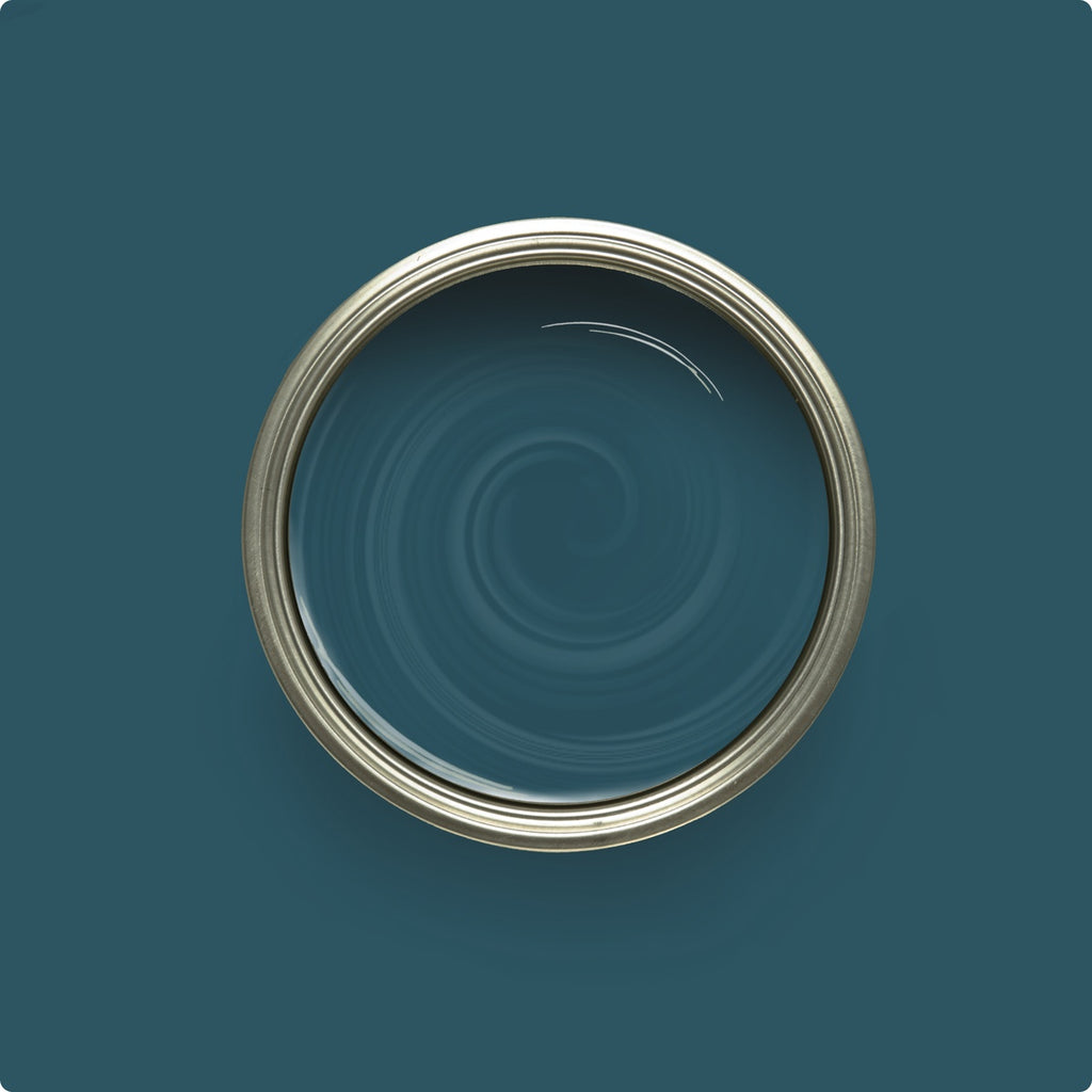 Wise Owl Chalk Synthesis Paint — Prussian Blue — official swatch