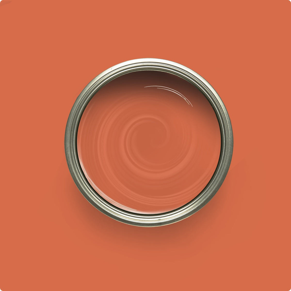 Wise Owl Chalk Synthesis Paint — Terracotta — official swatch