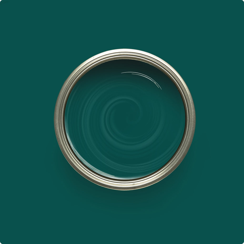 Wise Owl Chalk Synthesis Paint — Verde Azul — official swatch