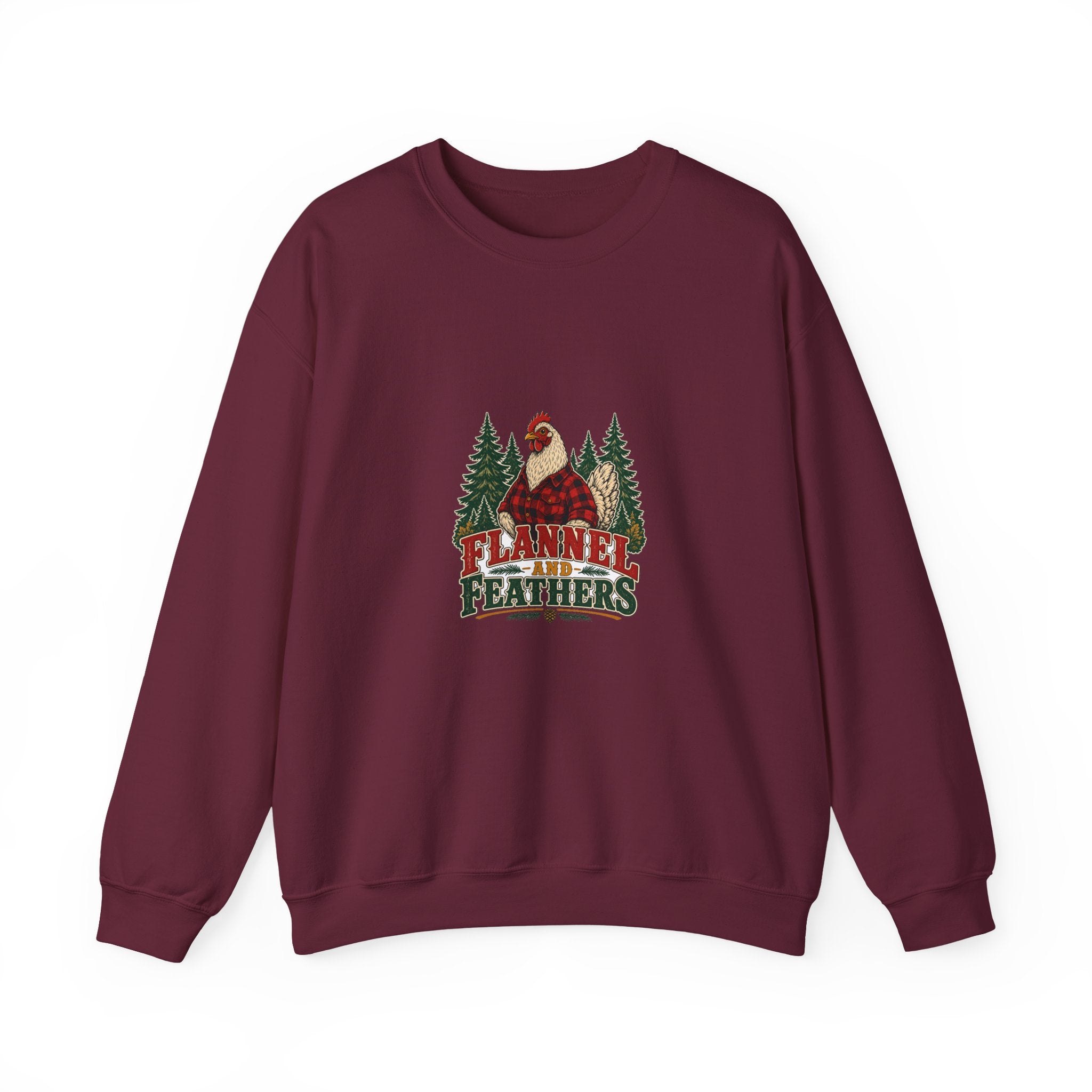 Flannel & Feathers Crewneck Sweatshirt