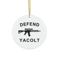 Defend Yacolt AR-15 Ceramic Ornament