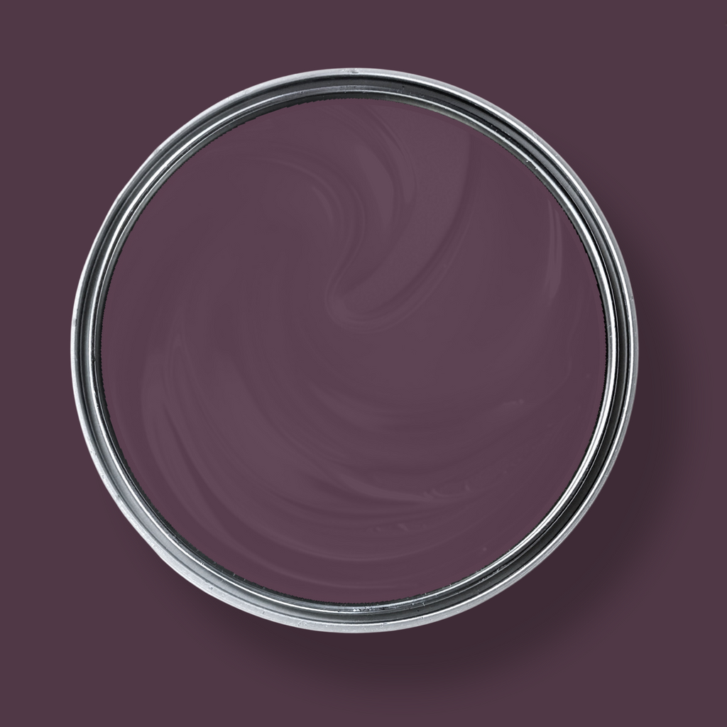 Wise Owl Chalk Synthesis Paint — Black Cherry — official swatch