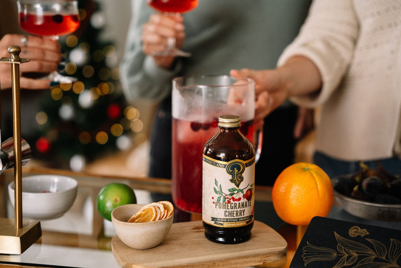 Portland Syrups Pomegranate Cherry Syrup 12oz
