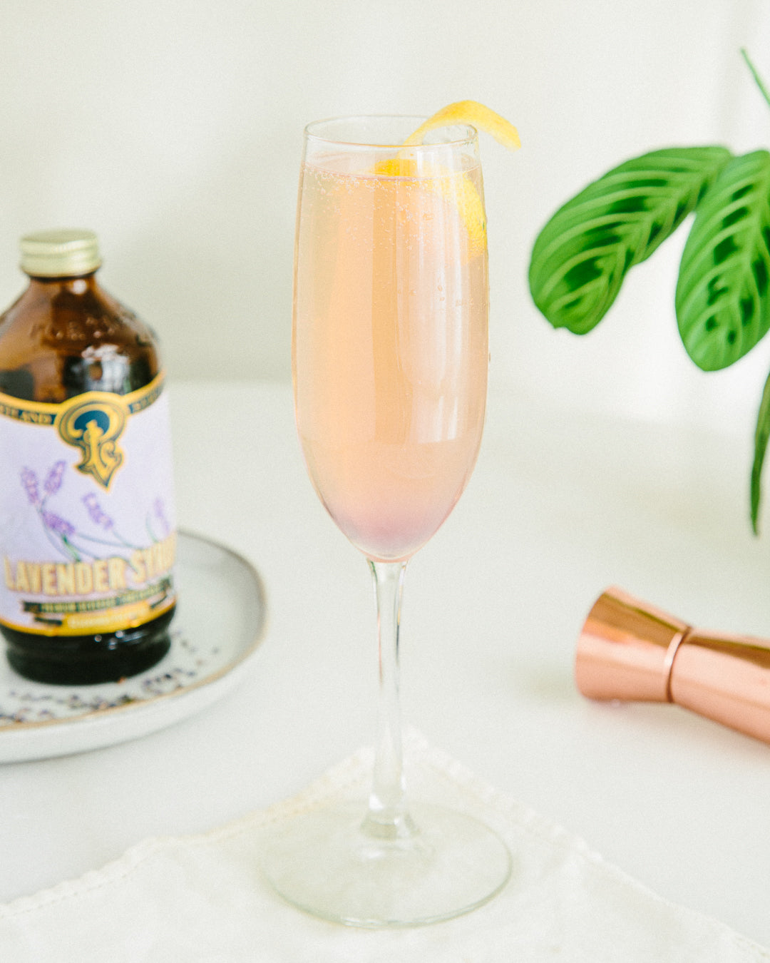 Portland Syrups Lavender Syrup for Cocktails, Mocktails & Coffee