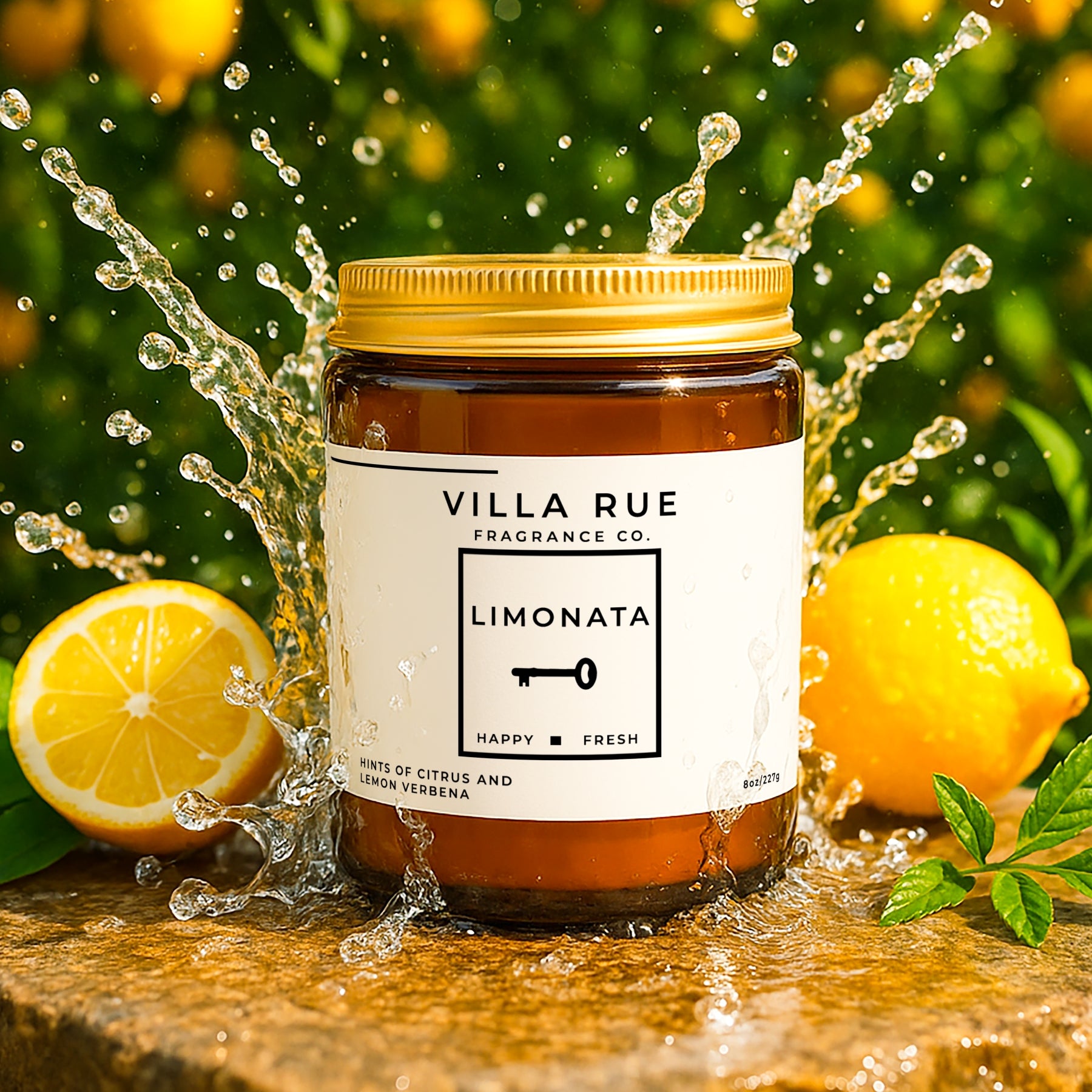 Villa Rue Limonata candle