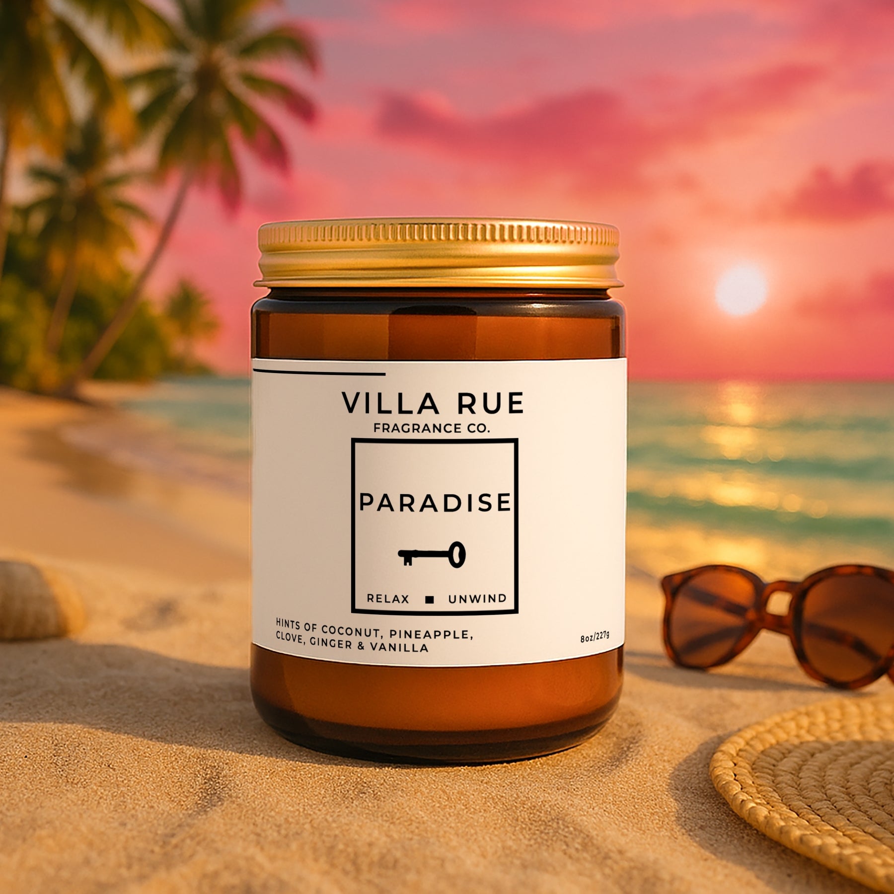 Villa Rue Paradise candle