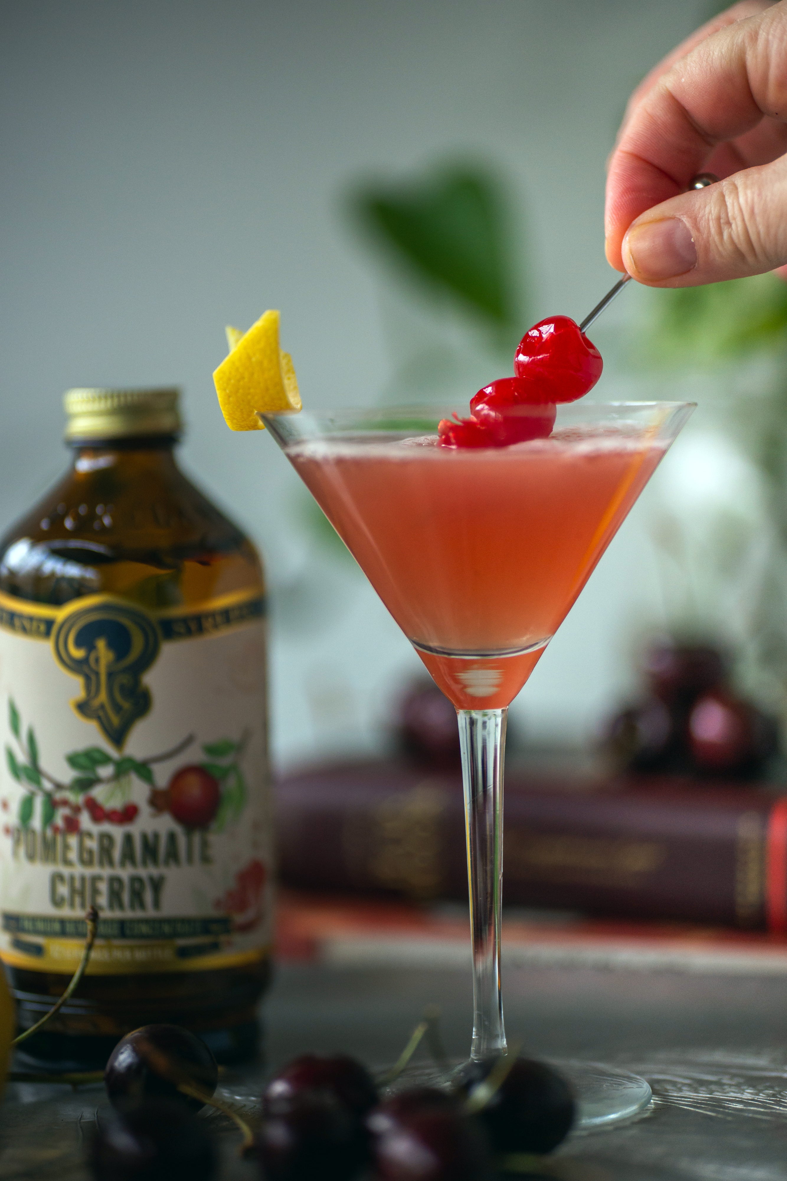 Portland Syrups Pomegranate Cherry Syrup 3.4oz