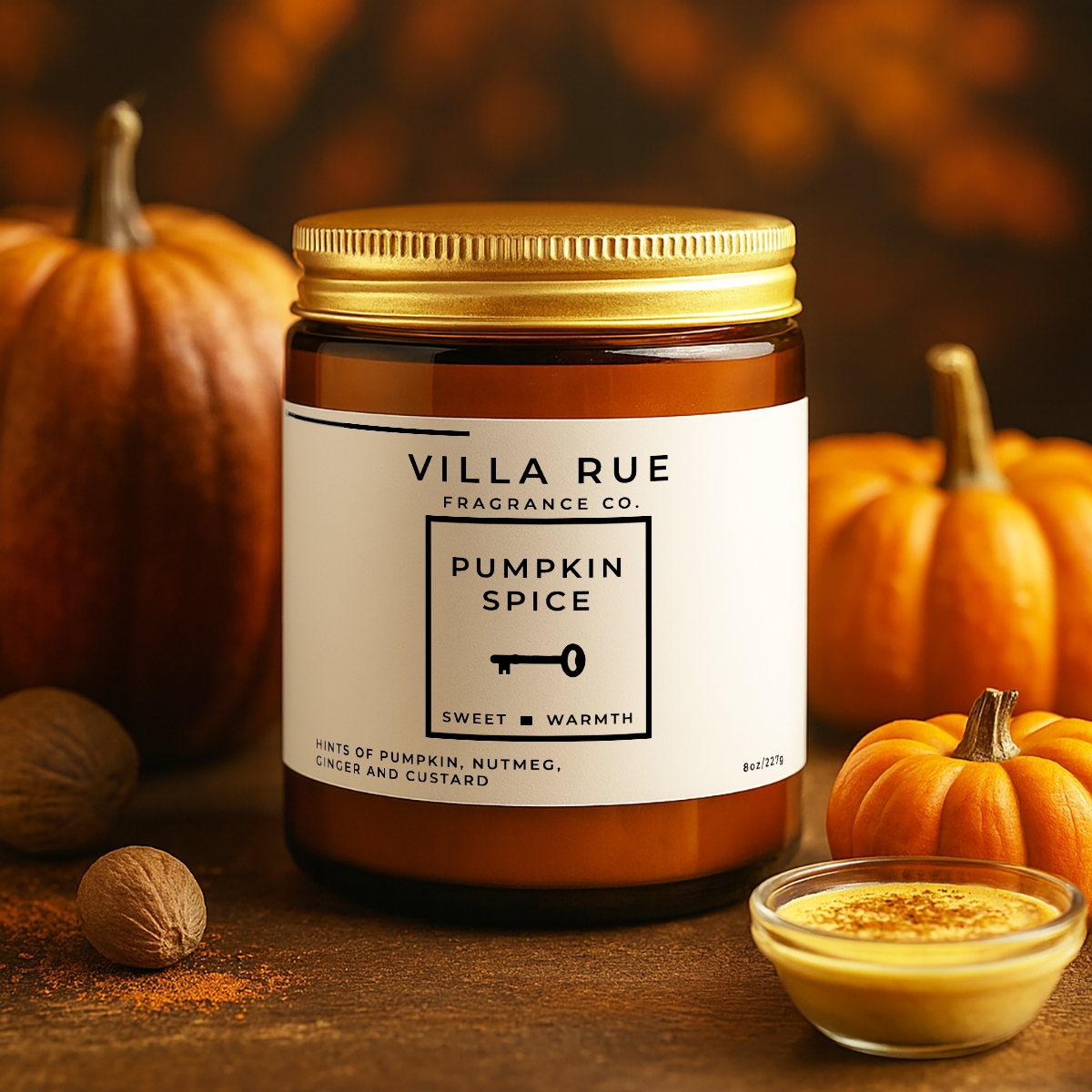 Villa Rue Pumpkin Spice candle