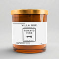 Villa Rue Tomato Vine soy candle — 12oz Amber Jar