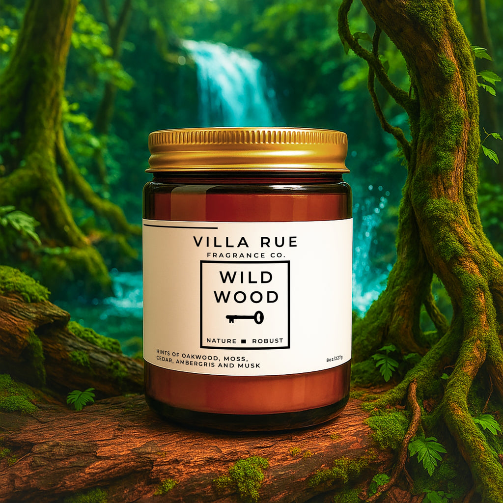 Villa Rue Wild Wood candle