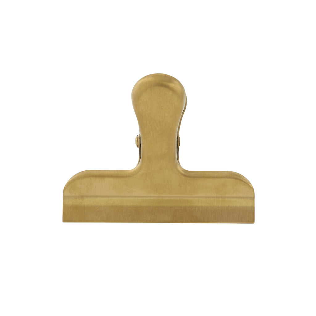 Shimmering Gold Metal Clip