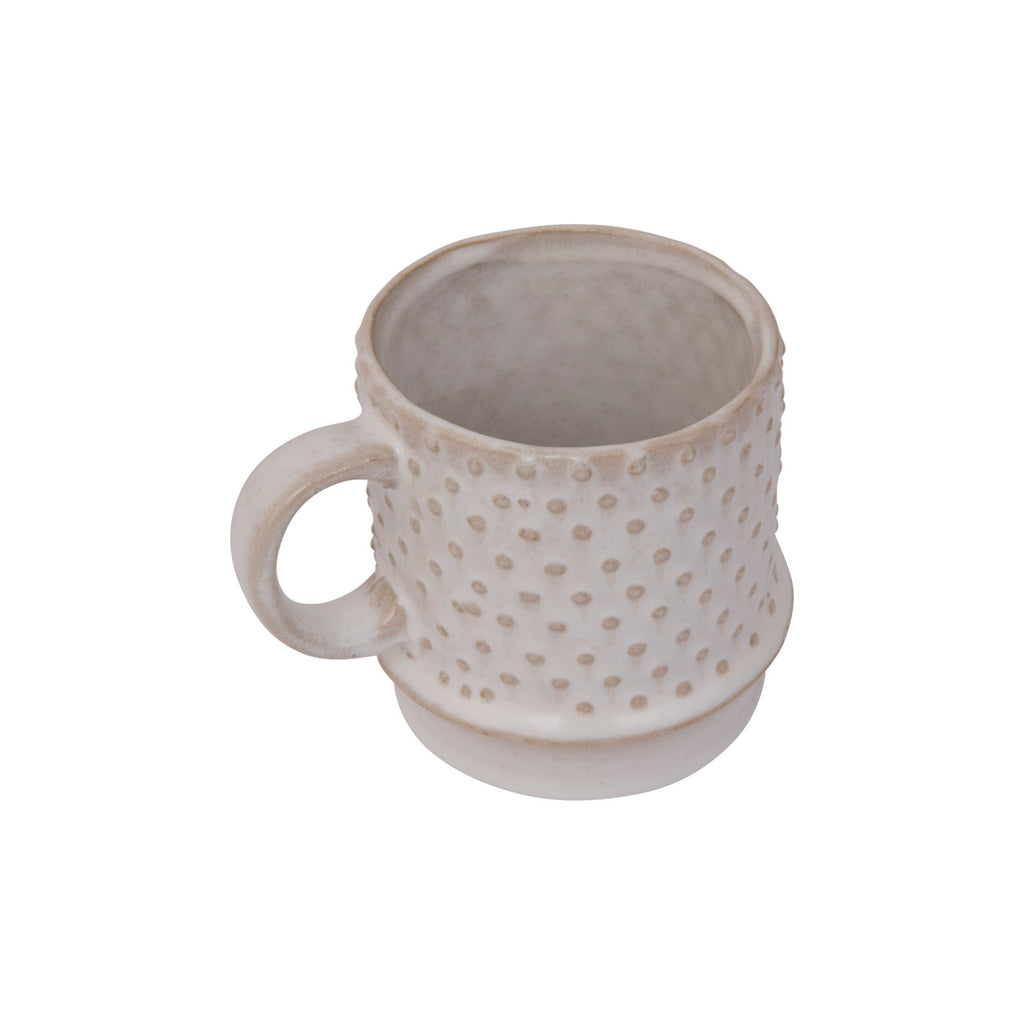 Textured Hobnail Pattern Mug