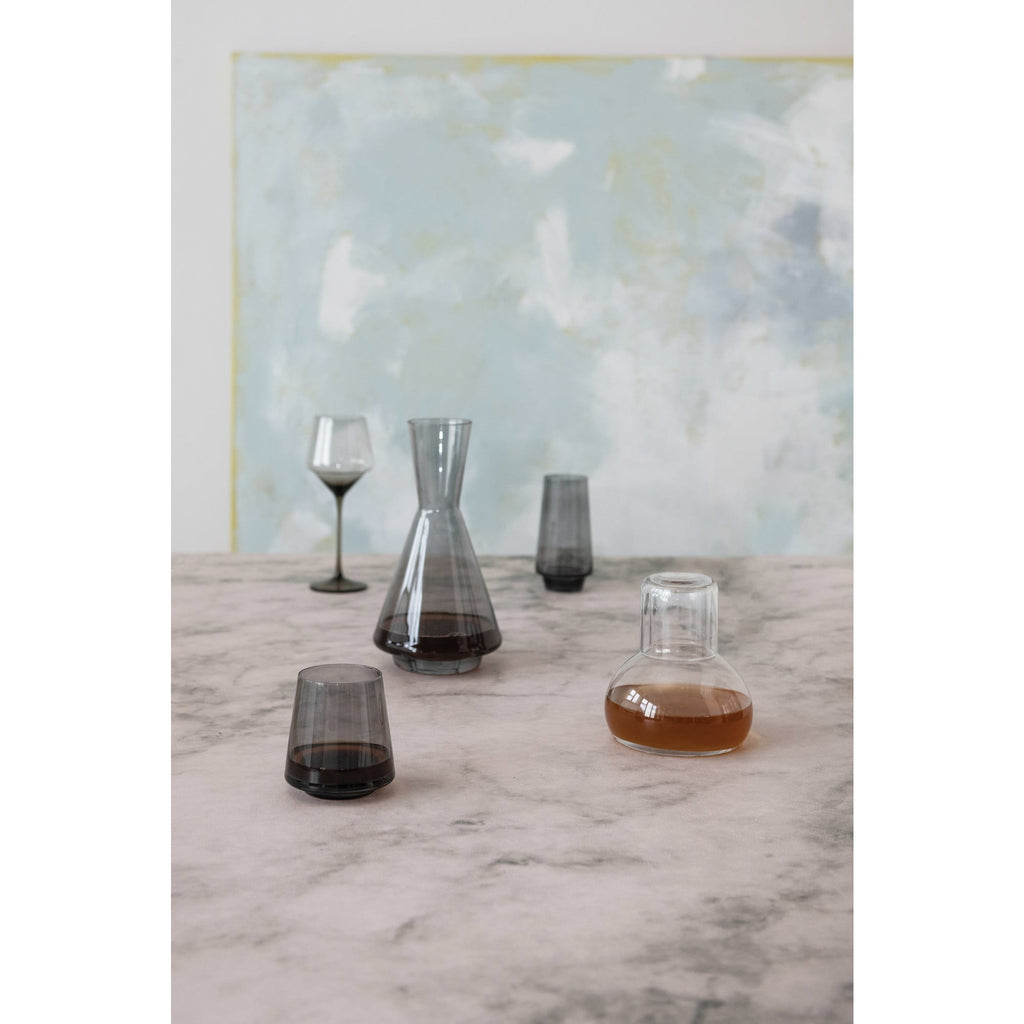 Smoky Glass Tumbler