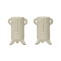 Whimsical Face Salt and Pepper Shakers
