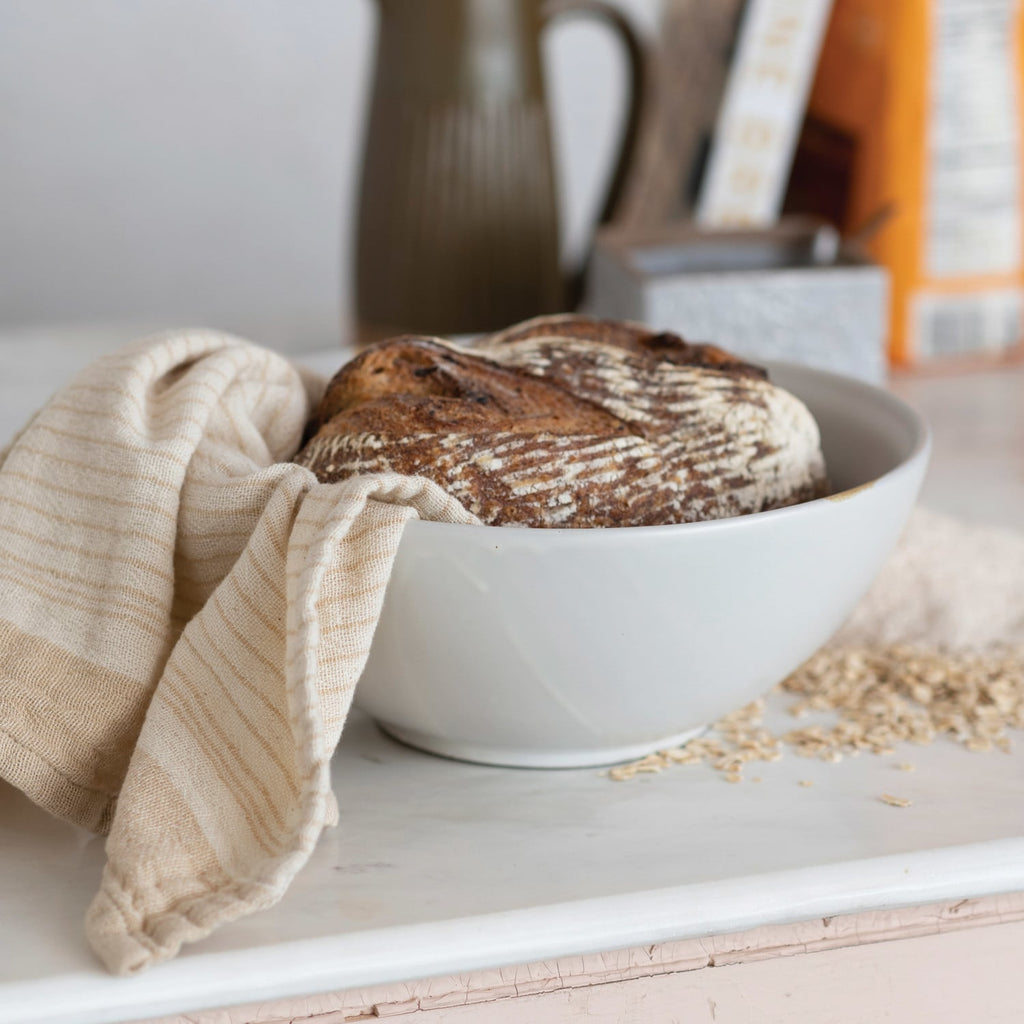 Classic Double Striped Kitchen Towel