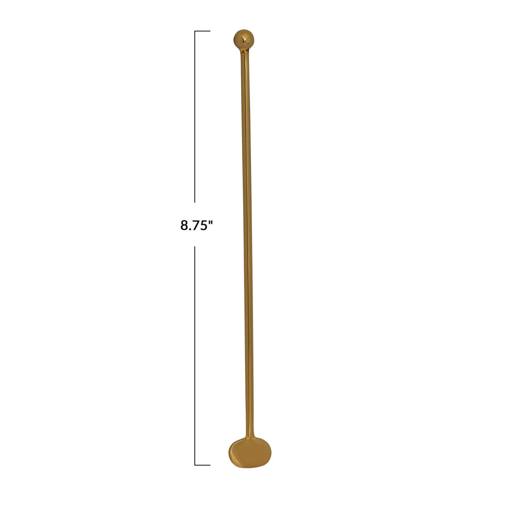 Long-Handled Stainless Cocktail Spoon