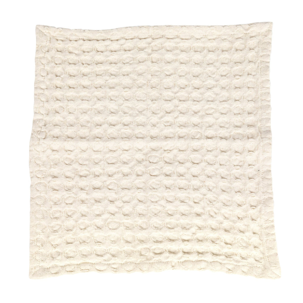 Cream Waffle Weave Dish Towel