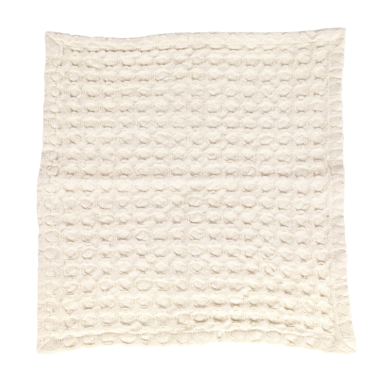 Cream Waffle Weave Dish Towel
