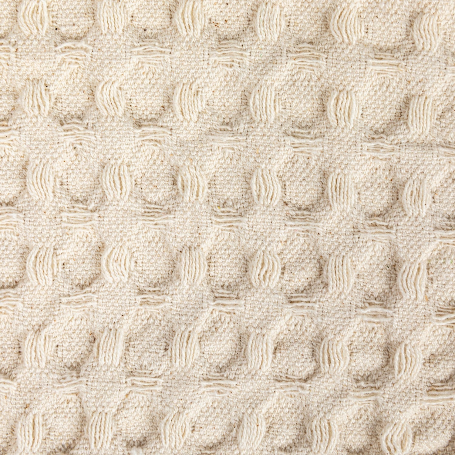 Cream Waffle Weave Dish Towel