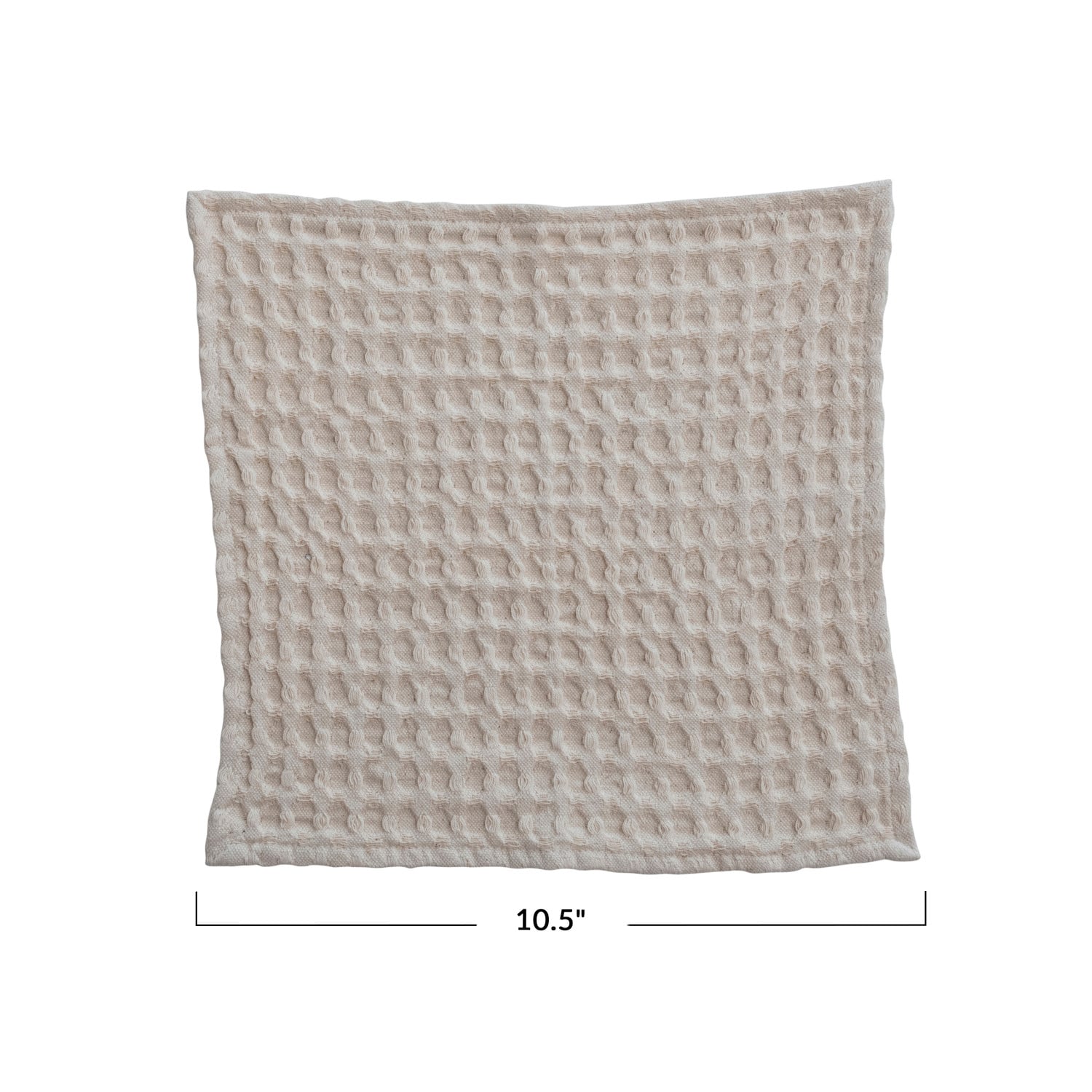 Cream Waffle Weave Dish Towel
