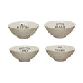 Stamped Stoneware Accent Bowl