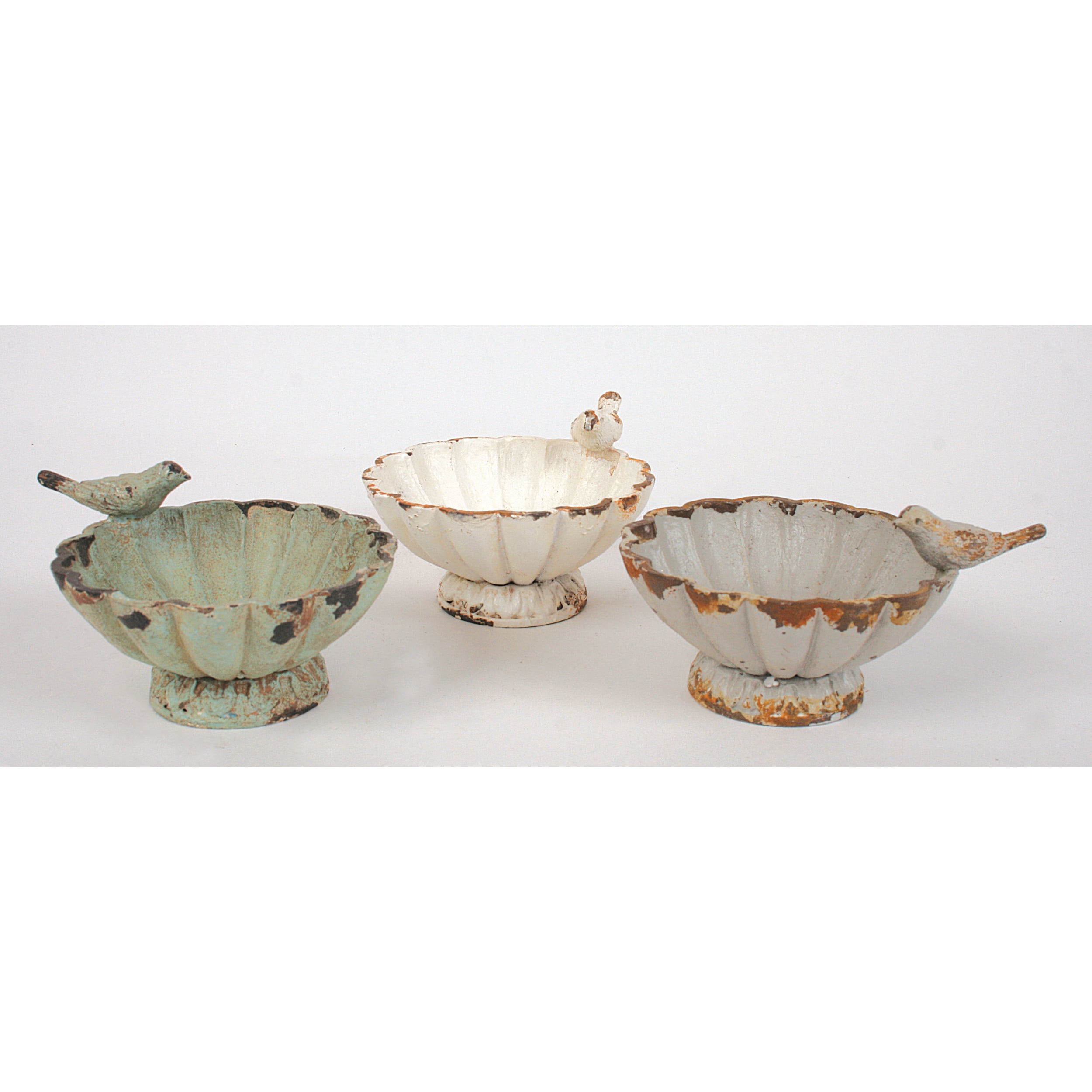 Antiqued Pewter Decorative Bowl