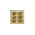 Pewter Bee Refrigerator Magnets Set