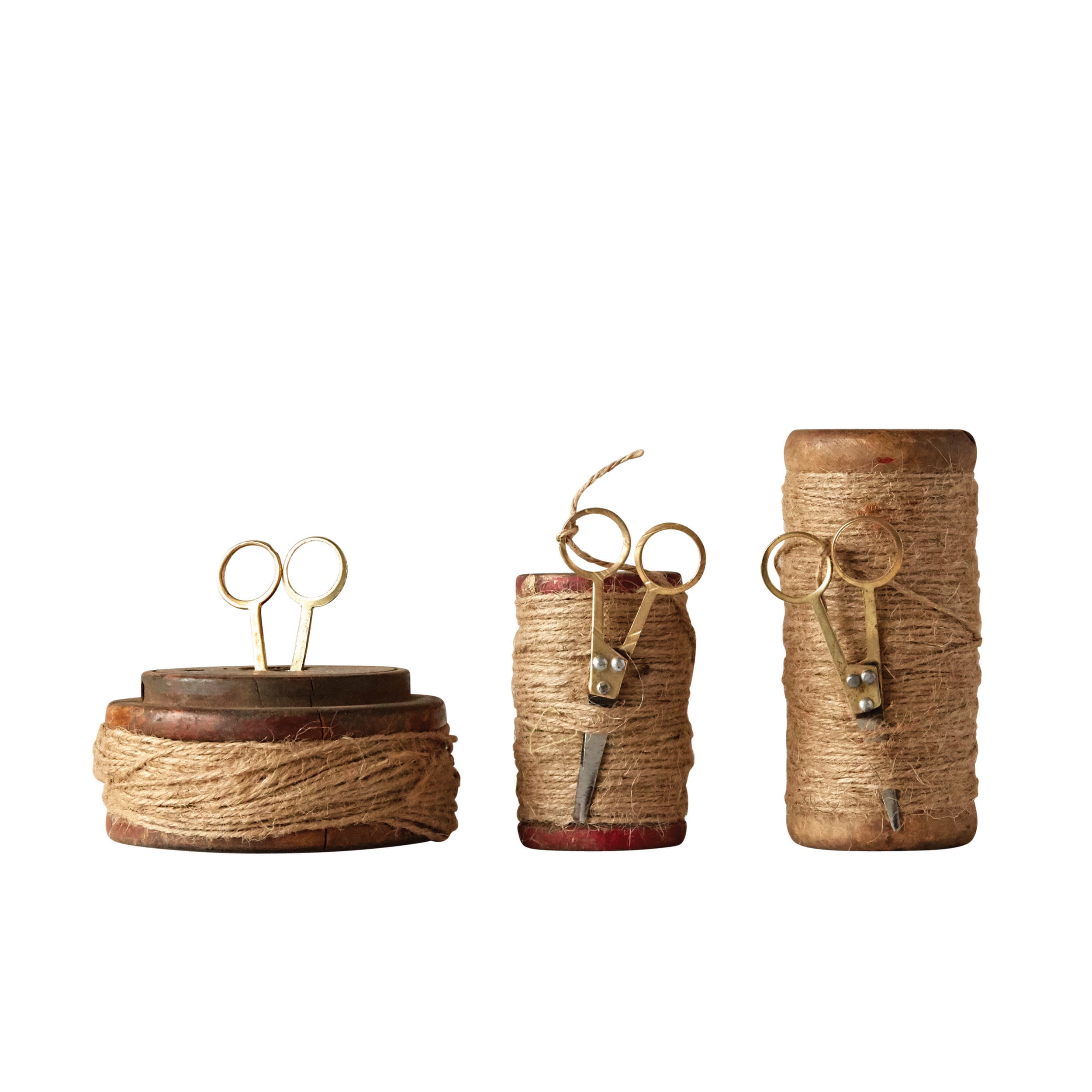 Antiqued Jute Kitchen Twine Spool
