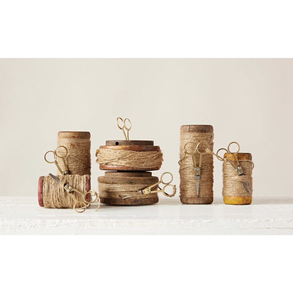 Antiqued Jute Kitchen Twine Spool