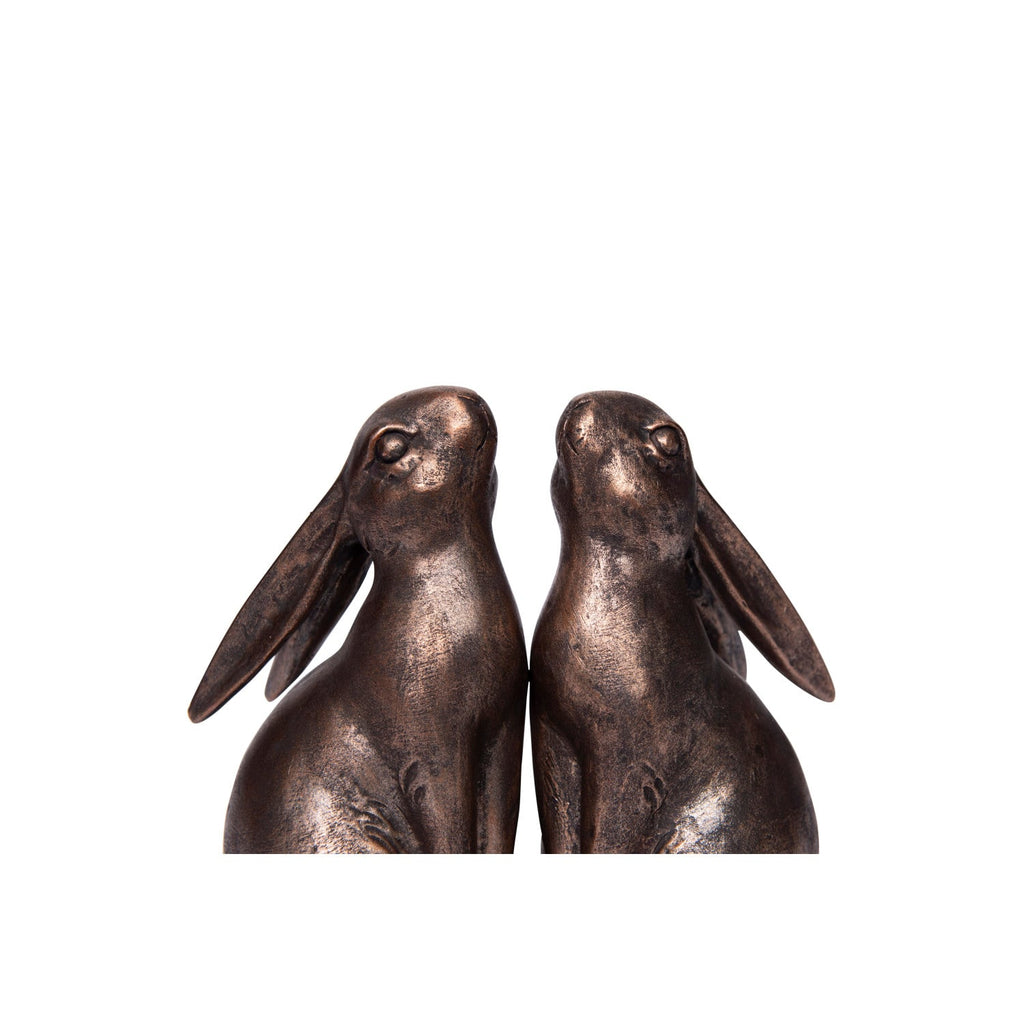 Whimsical Bunny Bookends Pair