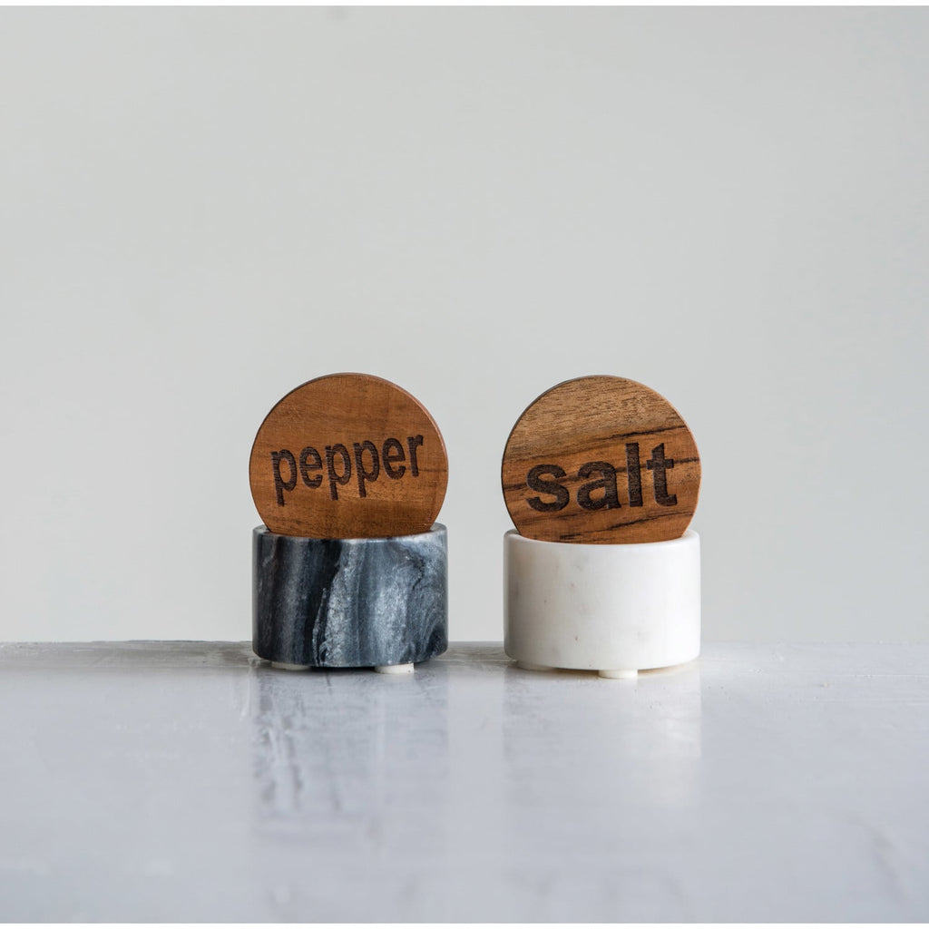 Polished Marble Salt Cellar