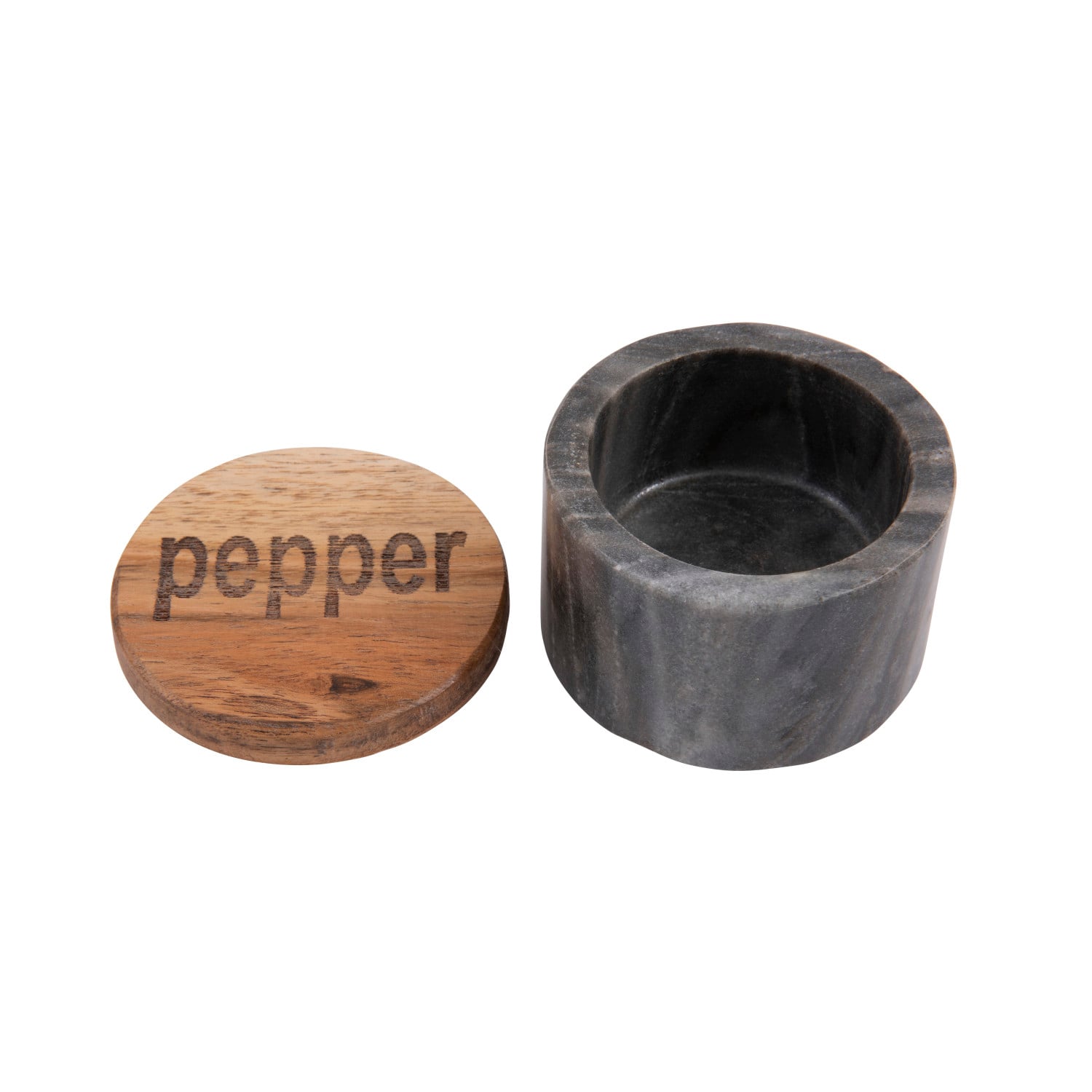 Polished Marble Salt Cellar