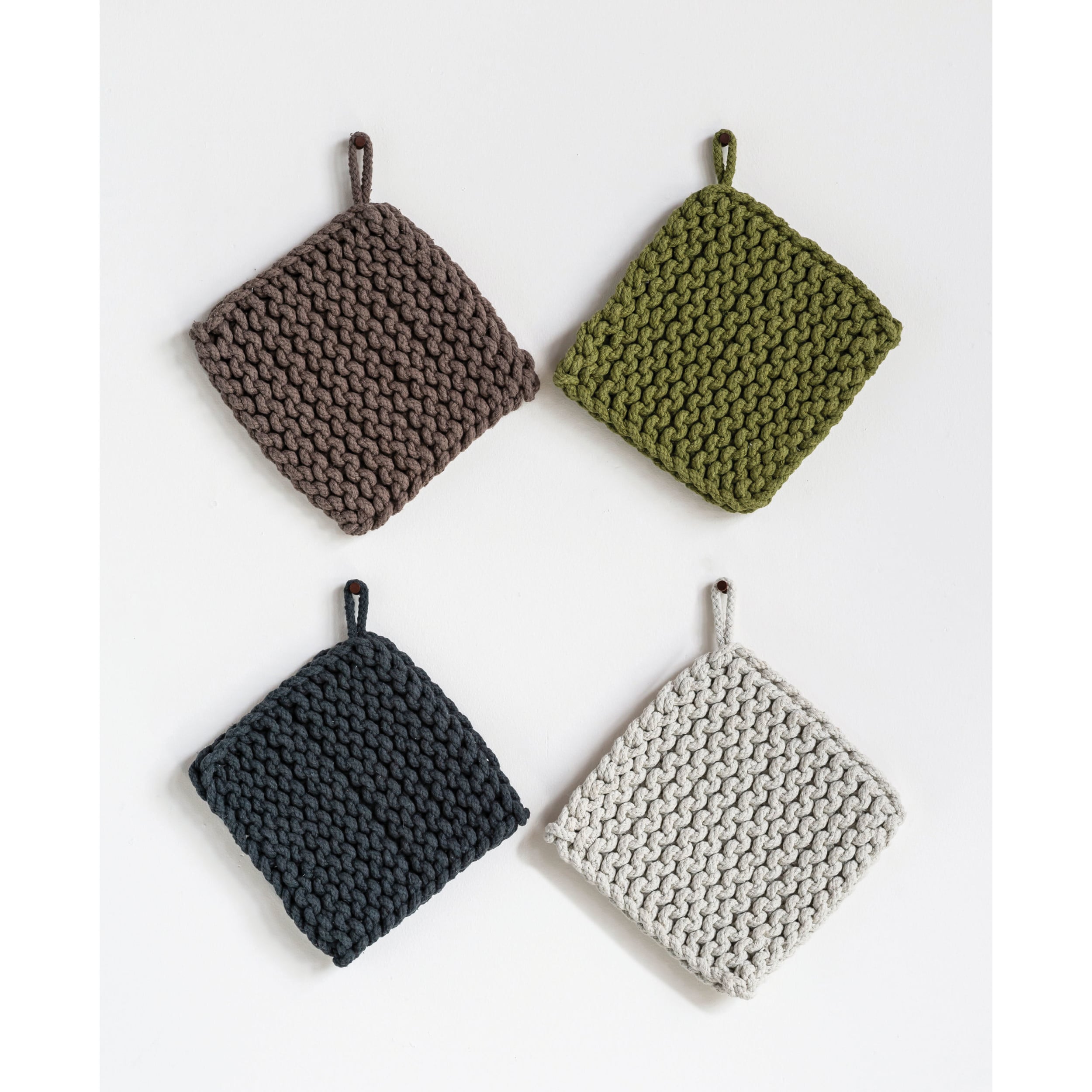 Hand-Crocheted Cotton Pot Holder — Sonoma