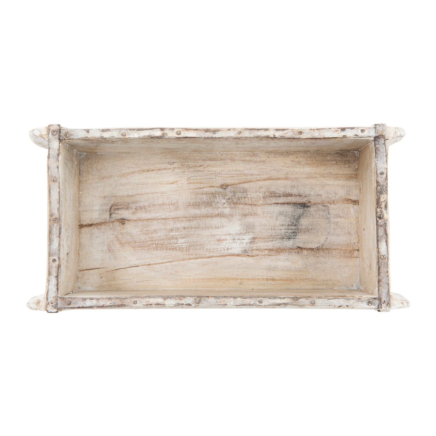 Antiqued Wooden Brick Mould Decor